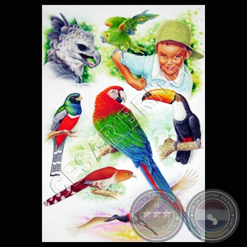 ANIMALES - Ilustración de César Brítez